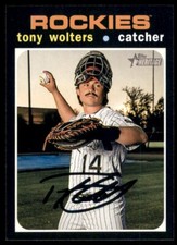 2020 Topps Heritage #12 Tony Wolters
