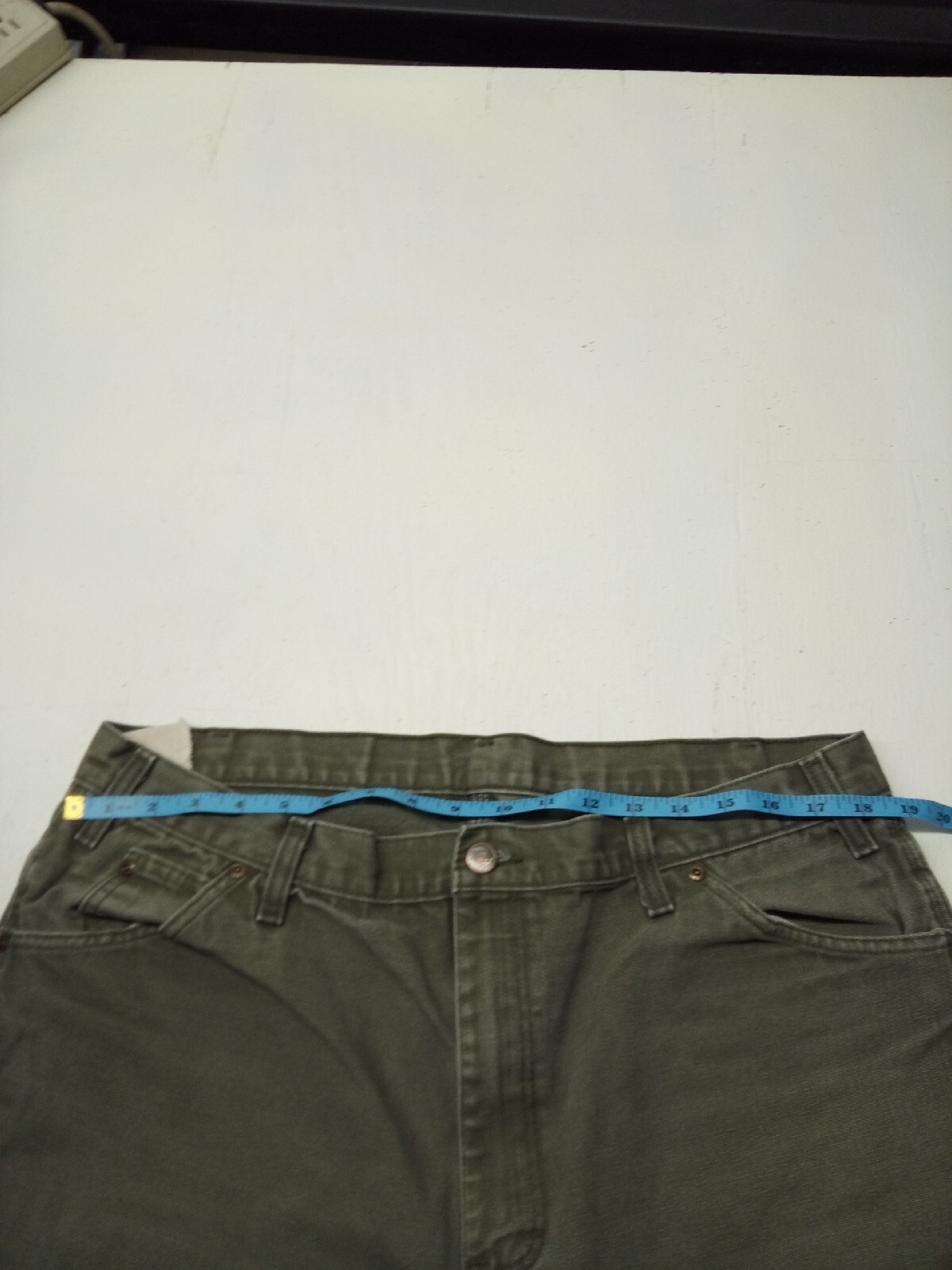 Dickies Men's Jeans Grey Stone Wash Size 38x32 Great Condition