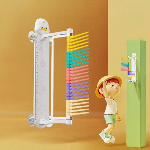 Vertical Jump Trainer for Kids Wall Mounted Resettable for Home Kindergarten - Picture 7 of 11
