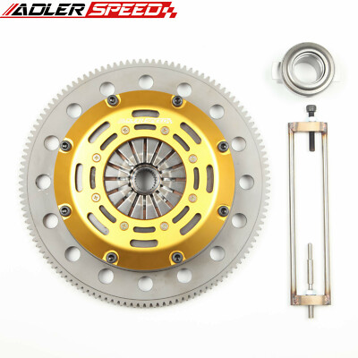 ADLERSPEED Racing Clutch Twin Disc For Mitsubishi Lancer Evo 4 5 6 7 8 9 Medium