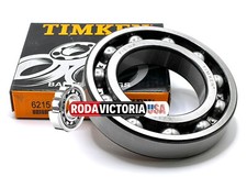 TIMKEN 6215 DEEP GROOVE BALL BEARING, OPEN TYPE, NO SEALS 75x130x25mm