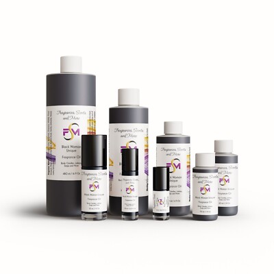 Black Woman Unique Fragrance Oil