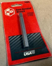 K-D Tools GearWrench 8mm Serrated Wrench USA Made 2304D 2304 - FREE SHIPPING