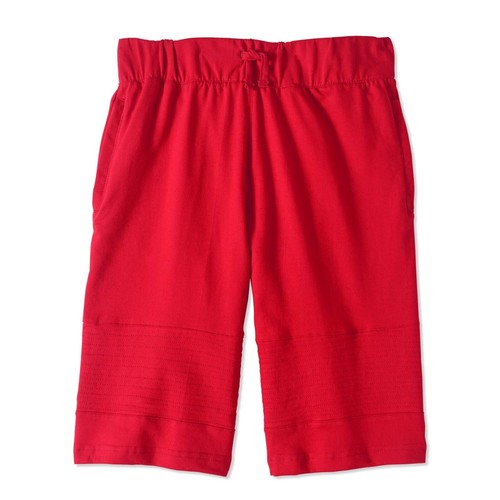 Blac Label Sweat Shorts Boys 10-12 Red Terry Elastic Waist Pockets Drawstring - Picture 3 of 3