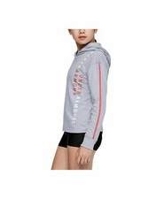 NWT Under Armour Big Girls' Finale Gray Hoodie Size XL FREE SHIPPING MSRP: 35