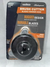 Shakespeare Universal Trimmer Head Brush Cutter Bladed/ Durable Free Shipping