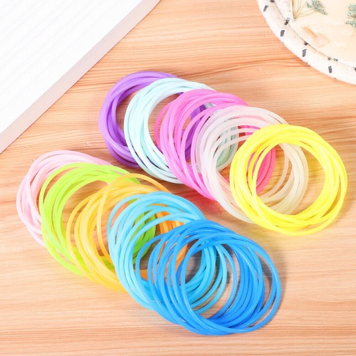 10 x PULSERAS GOMOSAS Jalea Goma Bandas Pelo Halloween Pulsera Fiesta Vestirse - Imagen 33 de 40