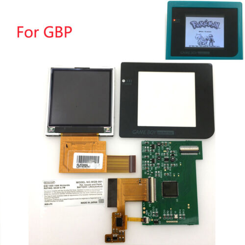 GBP Backlight LCD Screen 5 Levels Brightness For Nintendo GameBoy Pocket Console - Afbeelding 1 van 5