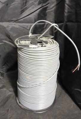 Spool 18 awg 4/C  Gray Wire cable 18 AWG 4 Wire Approx 15 lb Spool