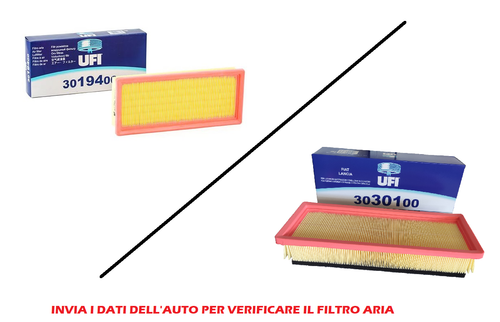 Kit tagliando Fiat Panda 2 169 1.2 benzina filtri UFI + 3l Castrol GTX 10w40 - Foto 5 di 8