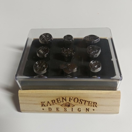 Karen Foster Design Embossing Tips Clikit Sports in Storage Block with Lid