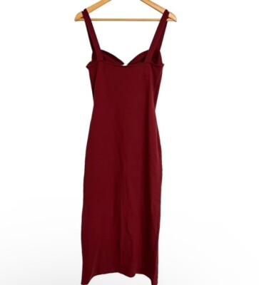 Reformation Nelle Knit midi tank Dress in Chianti Size M NWT Sold Out!!! | eBay Reformation Nelle Knit midi tank Dress in Chianti Size M NWT Sold Out!!! | eBay