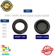 Rubber Grommets Blanking Blind Open / Closed Grommet Plugs