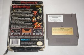 Wizardry: Proving Grounds of the Mad Overlord (Nintendo NES) with Box #2