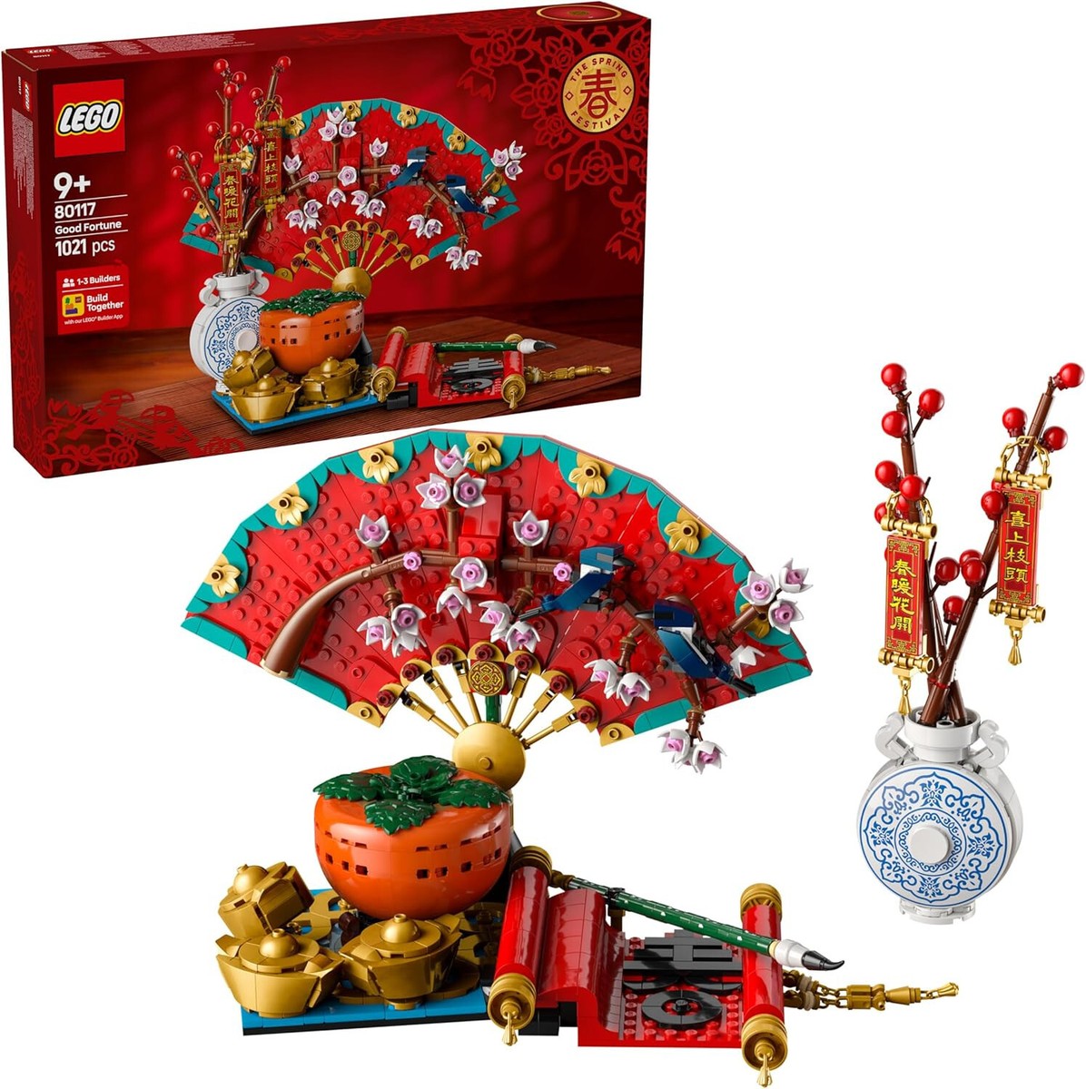 LEGO ASIAN FESTIVAL Good Fortune Block Building Toy 80117 | eBay