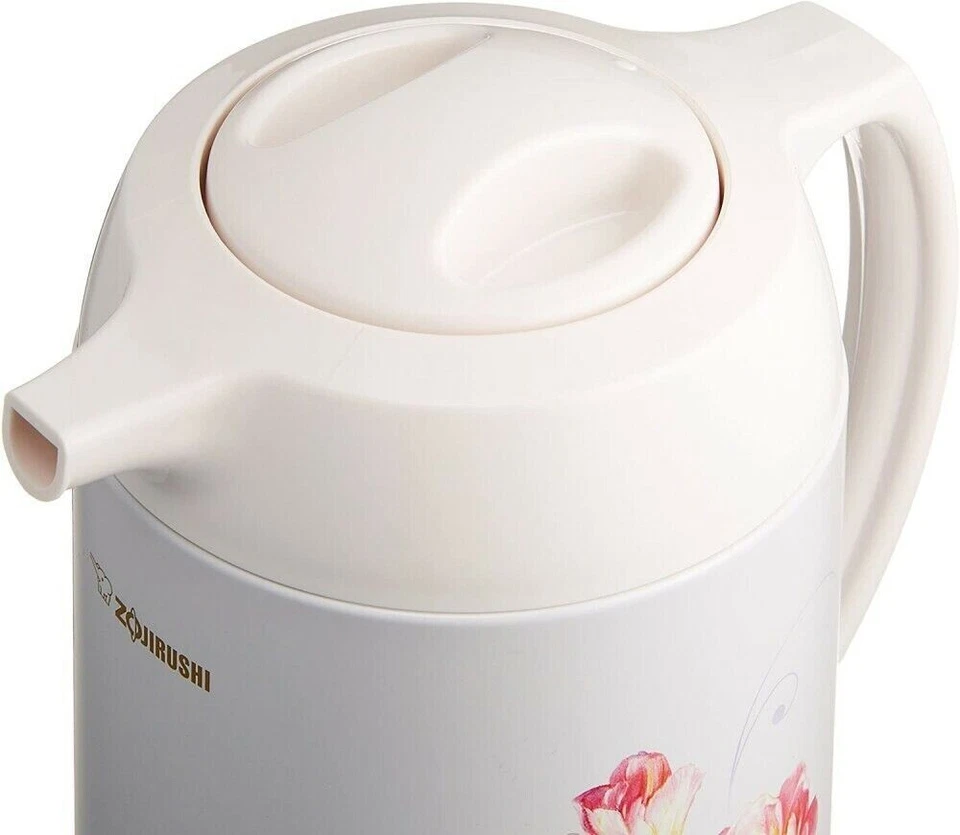 Termo de vidrio ZOJIRUSHI AG-KD10-FC 1,0 L plateado aislamiento térmico/frío de Japón Foto 3 de 4