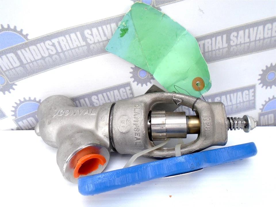 CONVAL - 12G2-L16- 1/2" - Y Stainless Socket Weld Globe Valve - 5170 WOG - Image 4 of 4