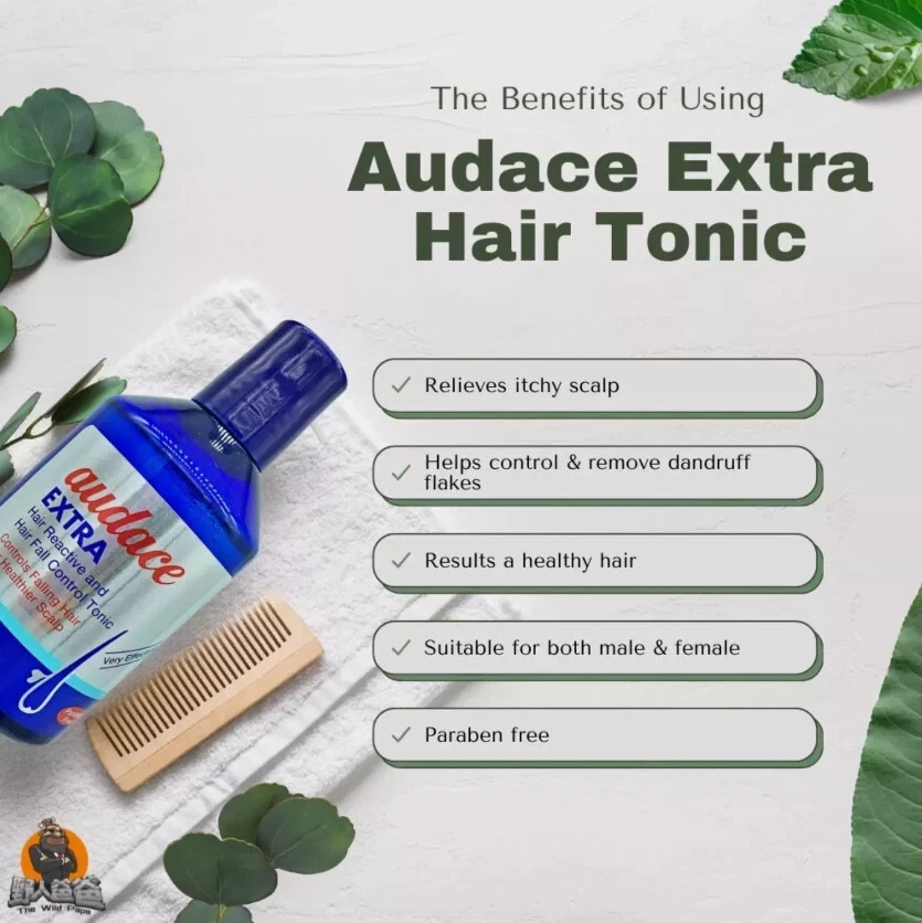 Tónico reactivo y control de caída del cabello Audace Extra 200 ml (X 4) Foto 3 de 4