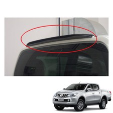 Rear Spoiler Ducktail Matte Black For Mitsubishi Pickup L200 Triton 2015 2016 17
