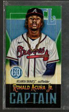 2021 Topps Gypsy Queen Captains Mini Green #CMRAJ Ronald Acuna Jr. /99 
