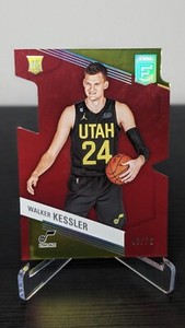2022-23 Donruss Elite Walker Kessler Aspirations Rookie Red Die-cut /76