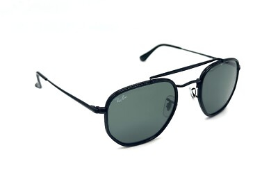 Ray Ban Sunglasses Black Green  The Marshal II 3648M 002 Non Polarized