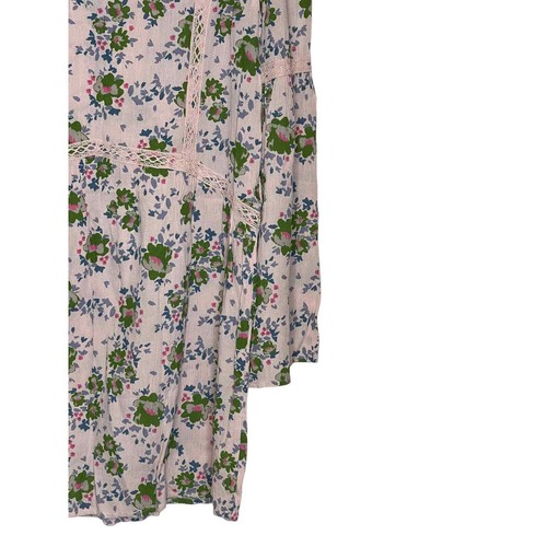 Matilda Jane Women Dress A Lady Floral Print Tunic Flowy Crochet Sz. Small - Picture 7 of 9