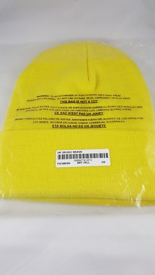 Supreme Cat In The Hat Dr. Seuss Beanie FW18 Bright Yellow NWT | eBay