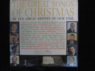The Greatest Songs of Christmas-Bernstein-Various-Holiday-Album-Vinyl ...