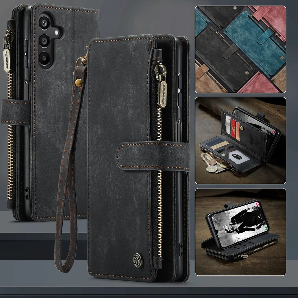 CaseMe Wallet Case For Samsung Galaxy A12 A13 A14 A15 A16 S25 Ultra S24 S23 S22+ Foto 4 de 4