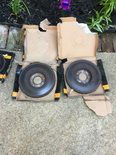 Front and Back Rotors for 2004 Volkswagen Convertible Beetle - Picture 3 of 5