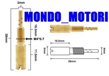 kit 12 Getti getto minimo per carburatore MIKUNI VM TM HS HSR RS dal 10 al 37.5