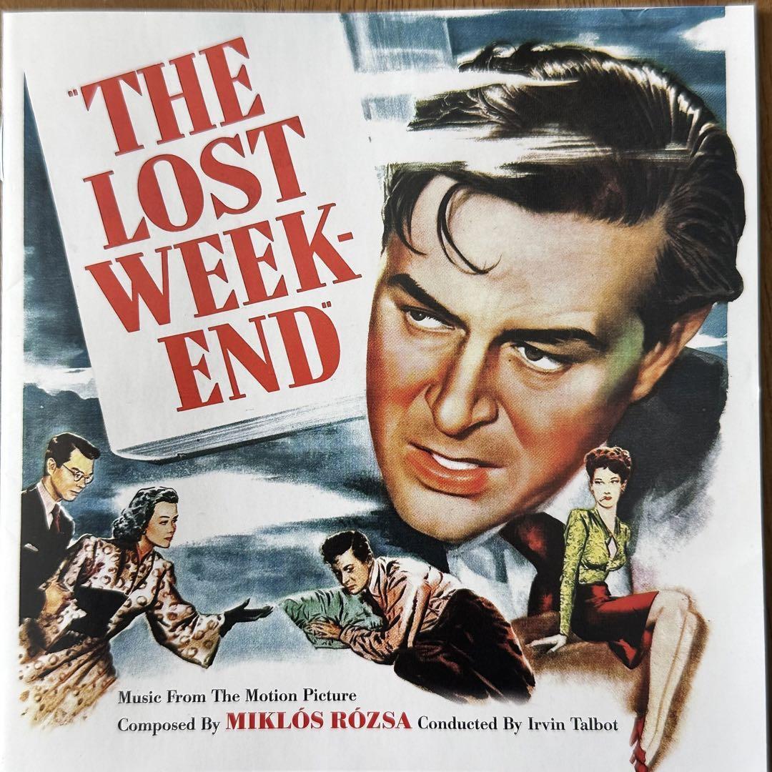 CD 映画「失われた週末」1945 サントラ　ミクロス・ロージャ 映画 『失われた週末（The Lost Weekend） 』 original sound