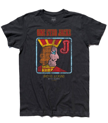 Herren T-SHIRT TWIN PEAKS Schild One Eyed Jacks Laura Palmer Casino Bordell