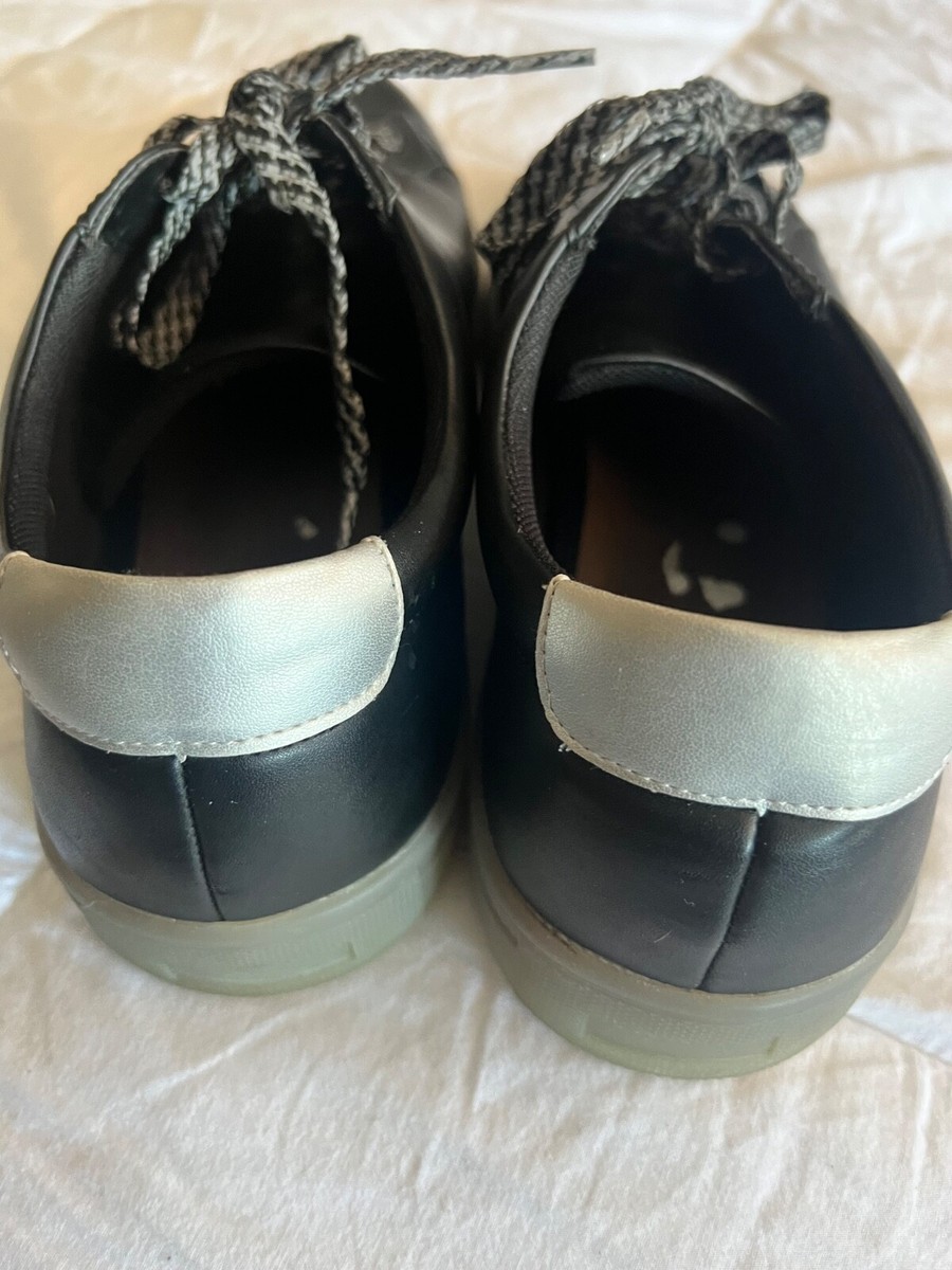 Steve Madden Paule Mens Sneakers Black Leather Size 12 M | eBay display picture 3