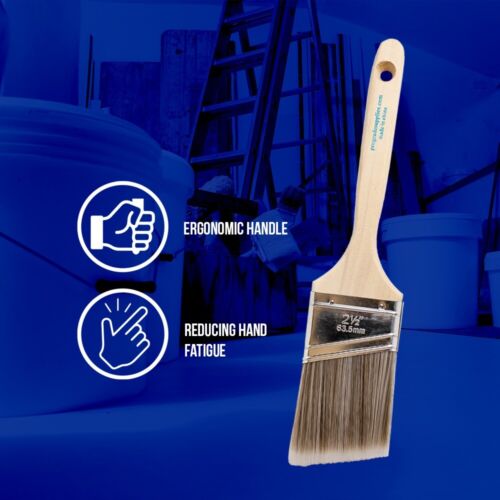 48PK 2.5"Angle House Wall,Trim Paint Brush Set Home Exterior or Interior Brushes - Picture 6 of 7