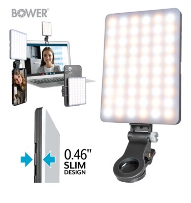 Viral TikTok Portable Selfie Light USB, Bower clip On Snap Light For Streaming