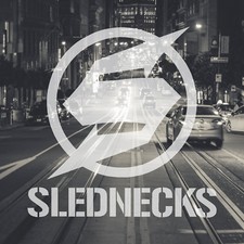 Slednecks Decal Snowmobile Logo Sticker Atv Extreme Ski Sled Snowboard 6 Sizes