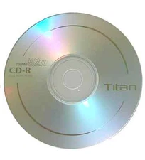 25 ct 52X Blank CD-R CDR Disc Media 700MB, Free Shipping!