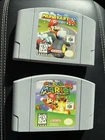 New ListingMario Kart 64 & Super Mario 64 (Nintendo 64) N64 Authentic - Tested