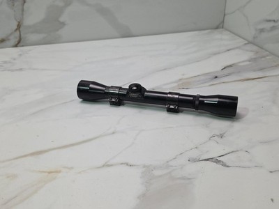 BUSHNELL 4X BANNER 1'' Rifle Scope 4x32 Japan Weaver Rings Vintage Fine Crosshair