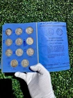 Franklin Half Dollar Set Avg 1948-1963 90% Silver Coins In Whitman Album
