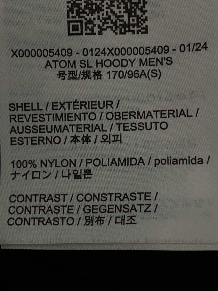 ARC'TERYX ARC TERYX ATOM SL FELPA CON CAPPUCCIO S Nylon BLK X000005409