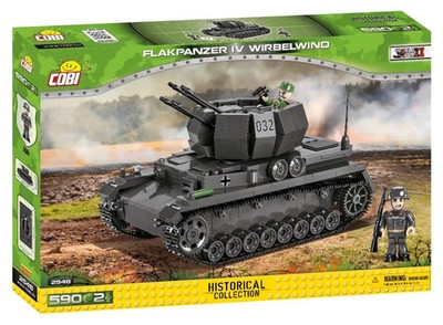 Cobi #2548 Flakpanzer IV Wirbelwind 590pcs Historical Collection WW2