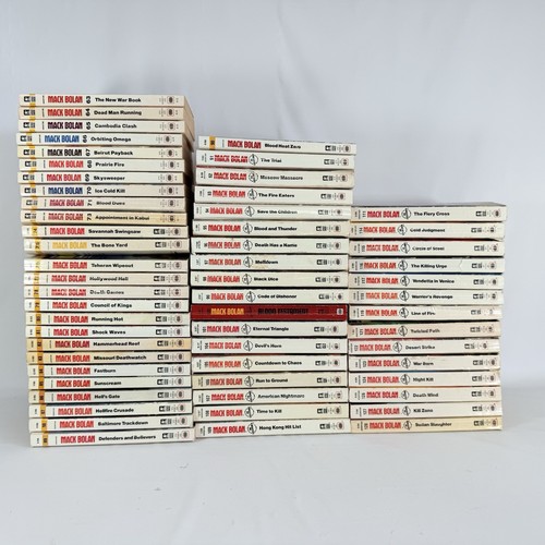 The Executioner Mack Bolan Don Pendleton PB Book Lot 44 Military Adventure