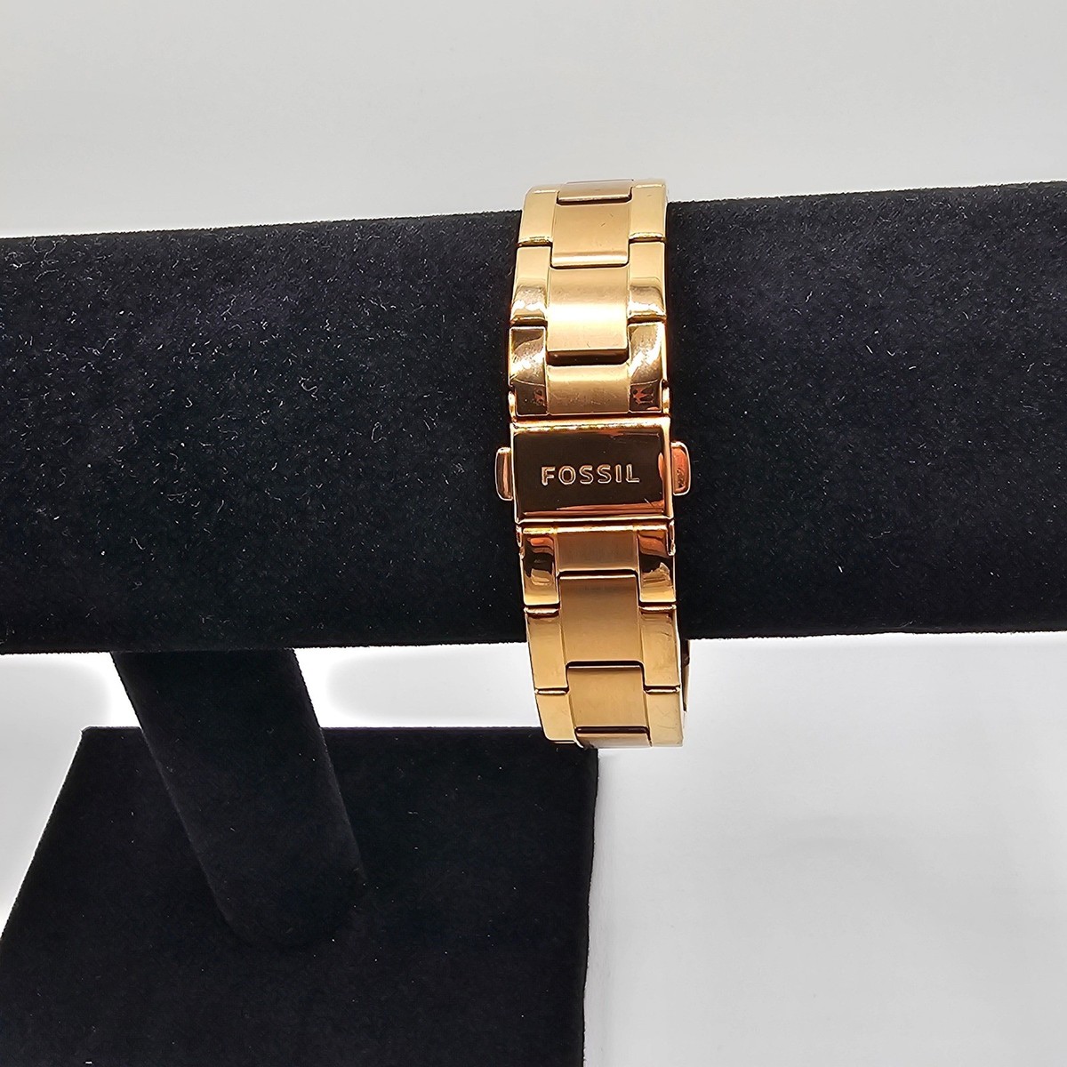 Fossil Women Stella Sport Watch ES5106 Rose Gold Tone Glitz  display picture 1