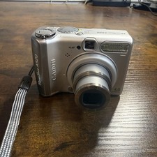 Canon PowerShot A520 4.0MP 4x Optical Zoom Digital Camera Silver USB
