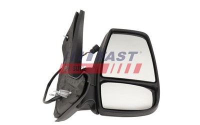Weitwinkelspiegel FAST FT10294 WY5W beheizbar Komplettspiegel kurzer Spiegelarm