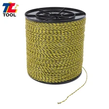 Upgraded Electric Fence Polywire 5200 feet 1585 Meters,1/8" Diameter Portable