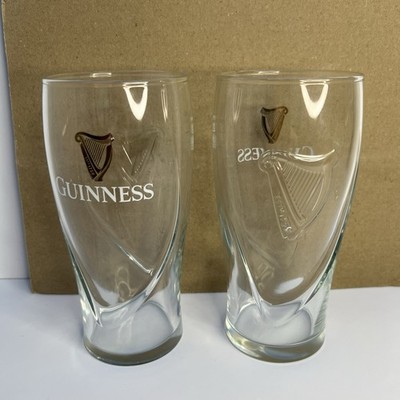 Guinness Pint Gläser Paar Biergläser Stout Harp Glas